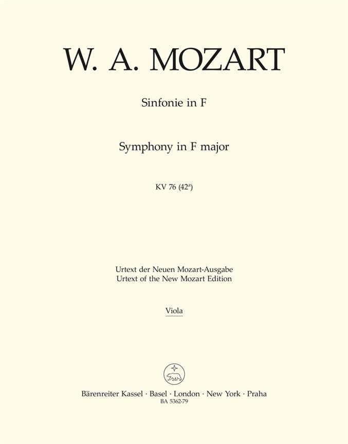 Symphony F Major No. 43